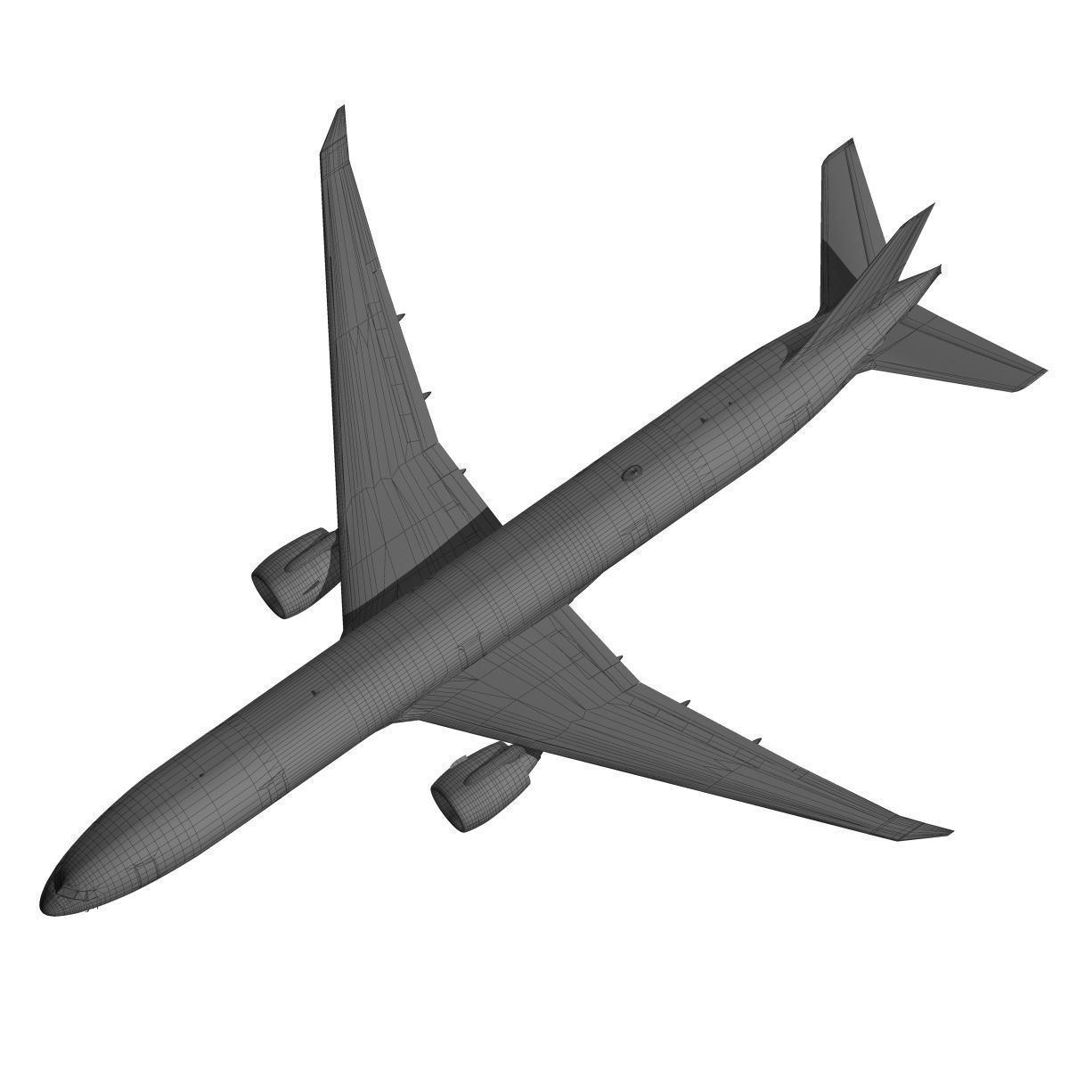 Boeing 777-300ER Cathay Pacific 3D model_15