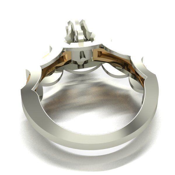 ENGAGEMENT RING 3D print model_2