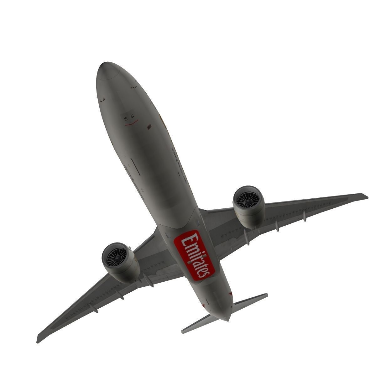 Boeing 777-300ER Emirates 3D model_1