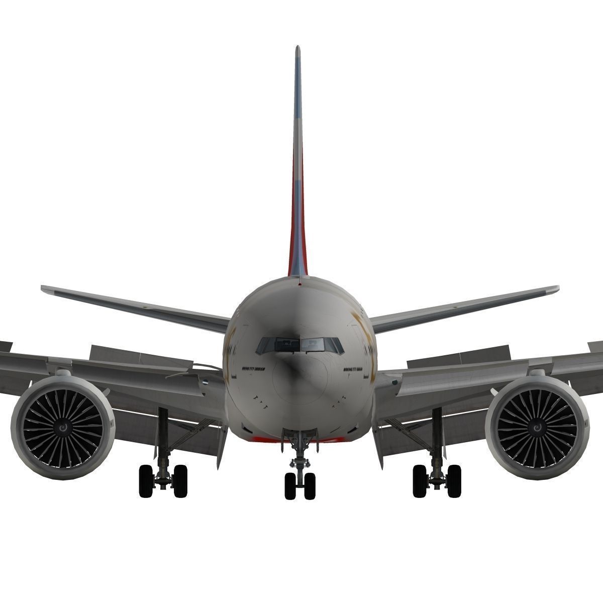 Boeing 777-300ER Emirates 3D model_5