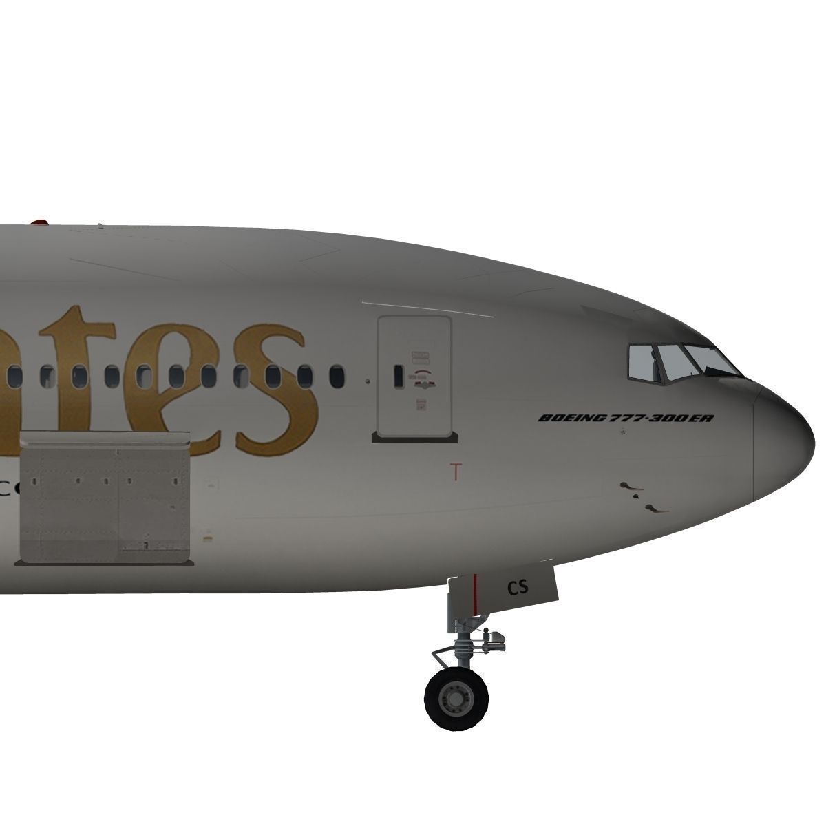 Boeing 777-300ER Emirates 3D model_14
