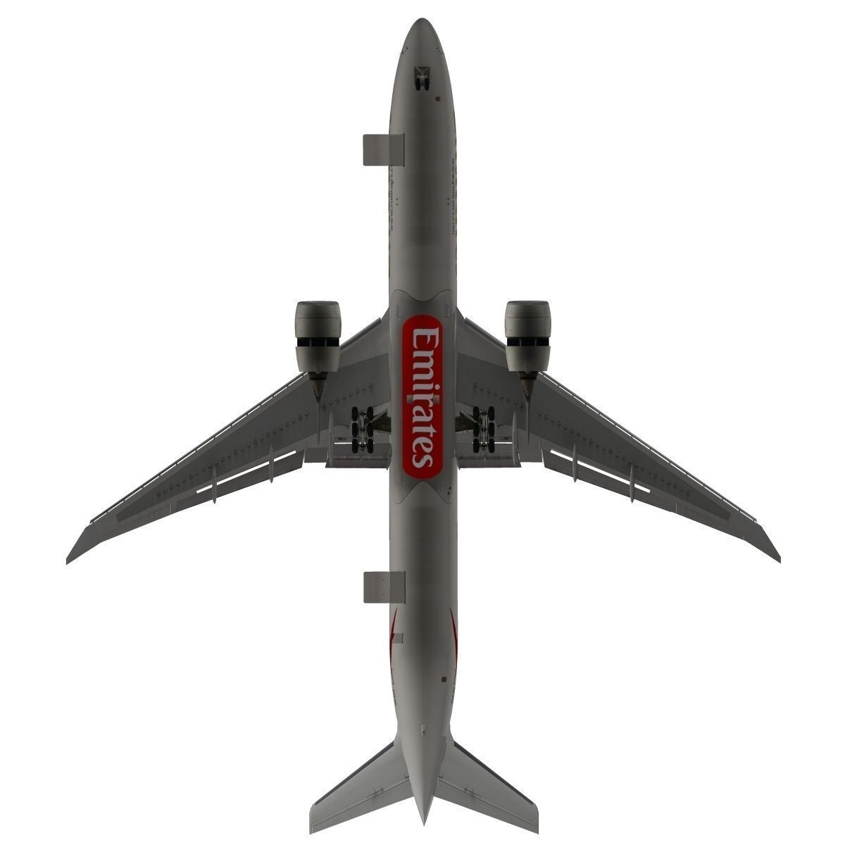 Boeing 777-300ER Emirates 3D model_4