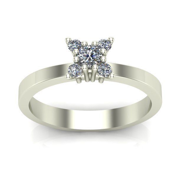 ENGAGEMENT RING 3D print model_1