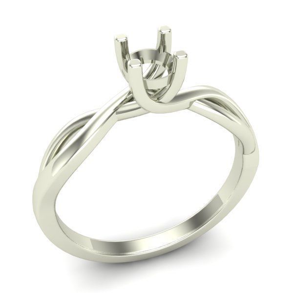 ENGAGEMENT RING 3D print model_3