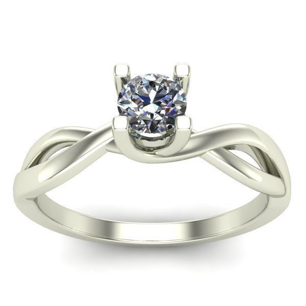 ENGAGEMENT RING 3D print model_1