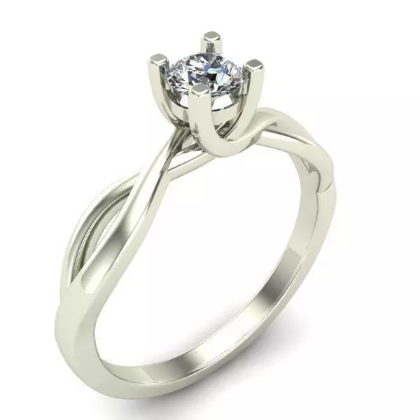 ENGAGEMENT RING 3D print model_0