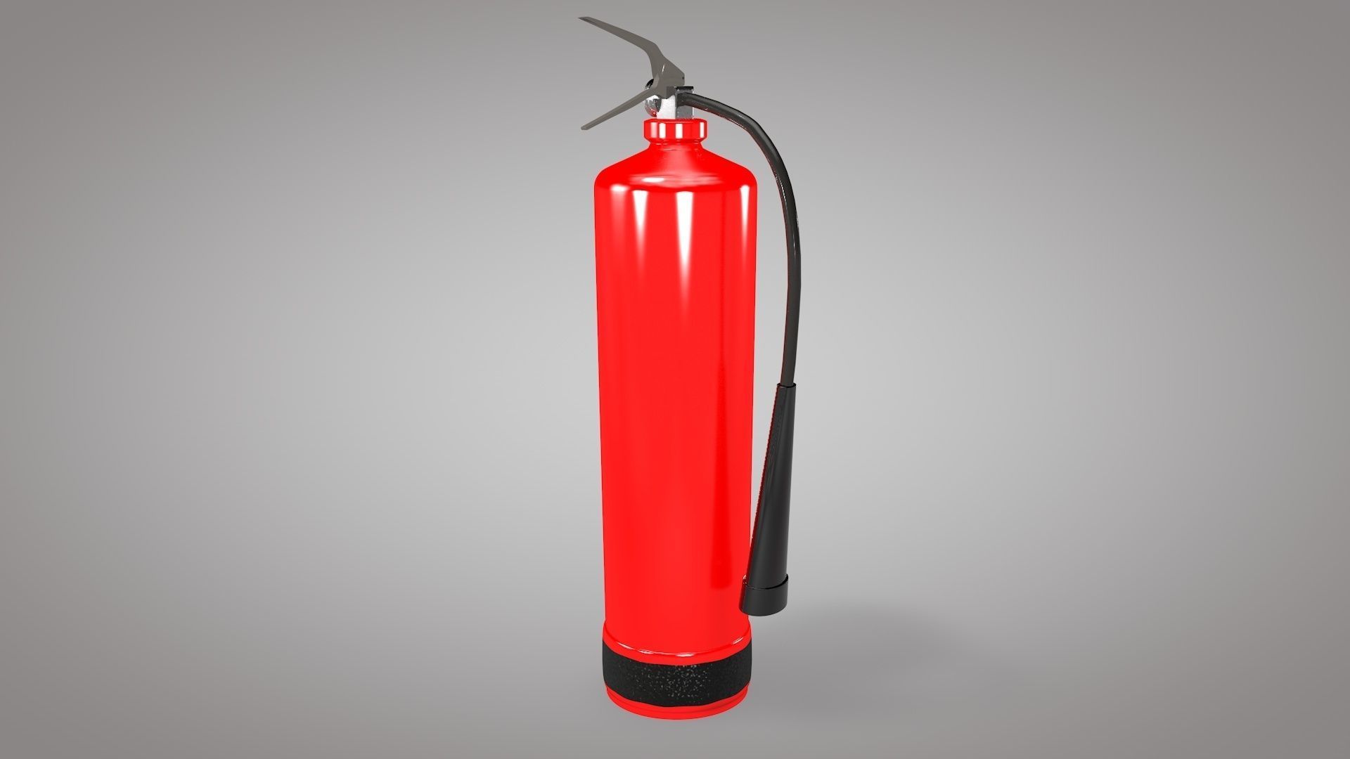 Fire Extinguisher Cylinder 3d Modeling Low-poly 3D model_2