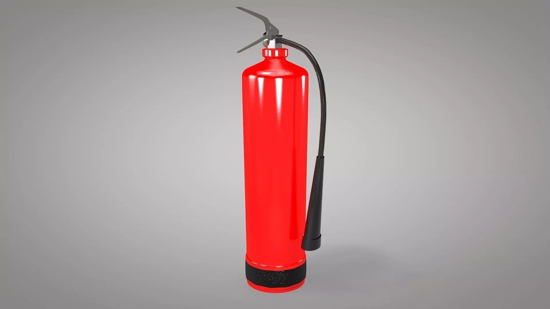 Fire Extinguisher Cylinder 3d Modeling Low-poly 3D model_0