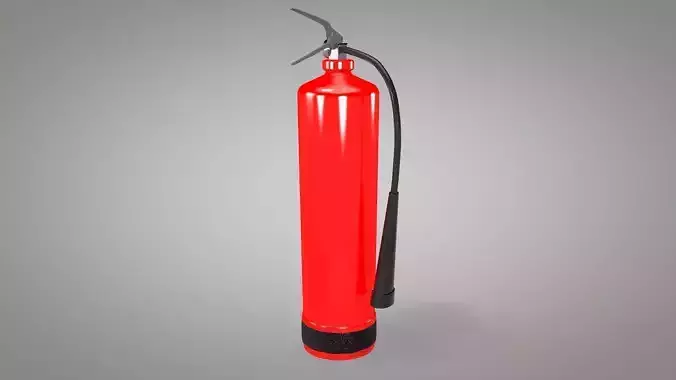 Fire Extinguisher Cylinder 3d Modeling