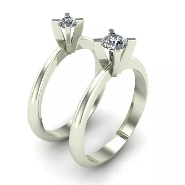 ENGAGEMENT RING 3D print model_0
