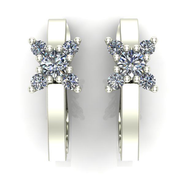 WOMEN EARRINGS 3D print model_1