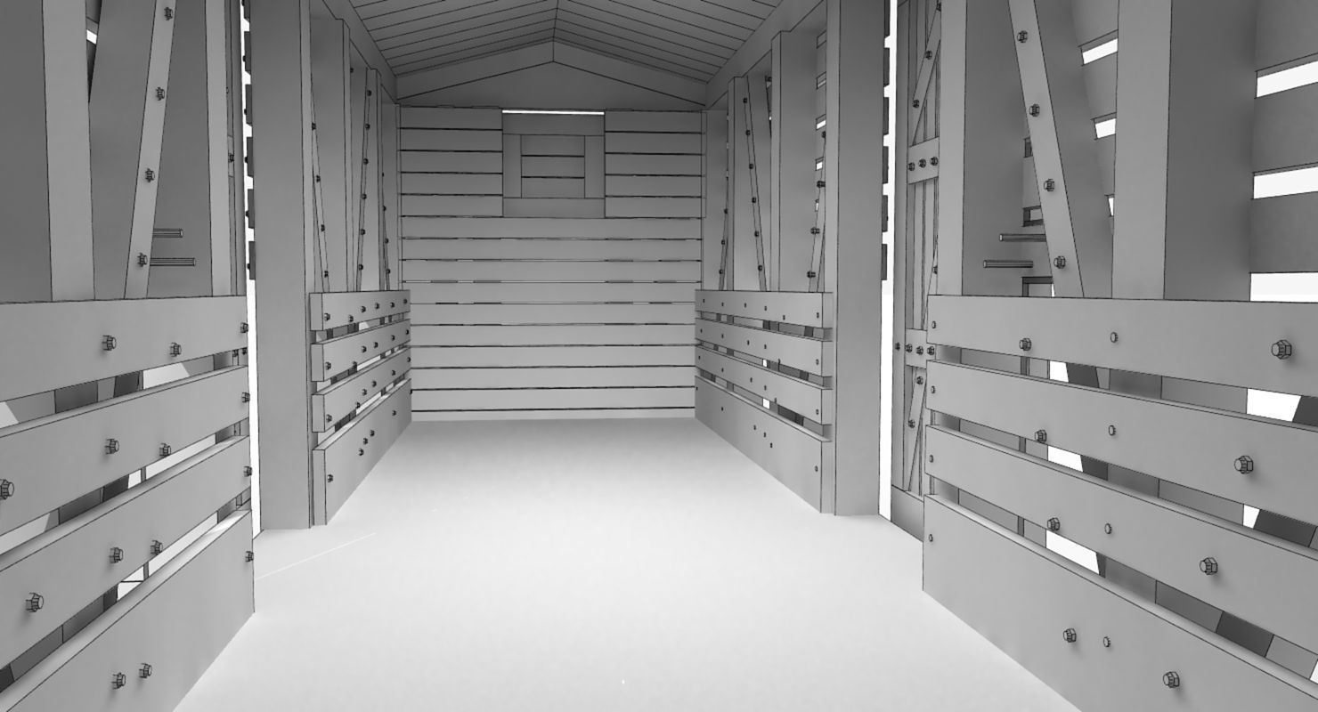 PRR Stock Car  3D model_11