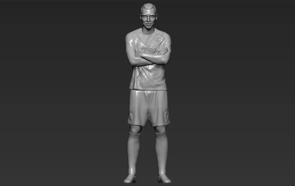 Zlatan Ibrahimovic LA Galaxy 3D printing ready stl obj formats 3D print model