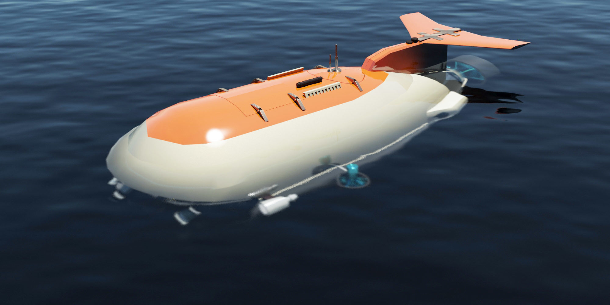 MIR Type russian sub 3D model_5