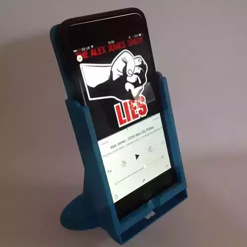 iPhone 6 Plus Dual-Mode Desktop Holder 3D print model