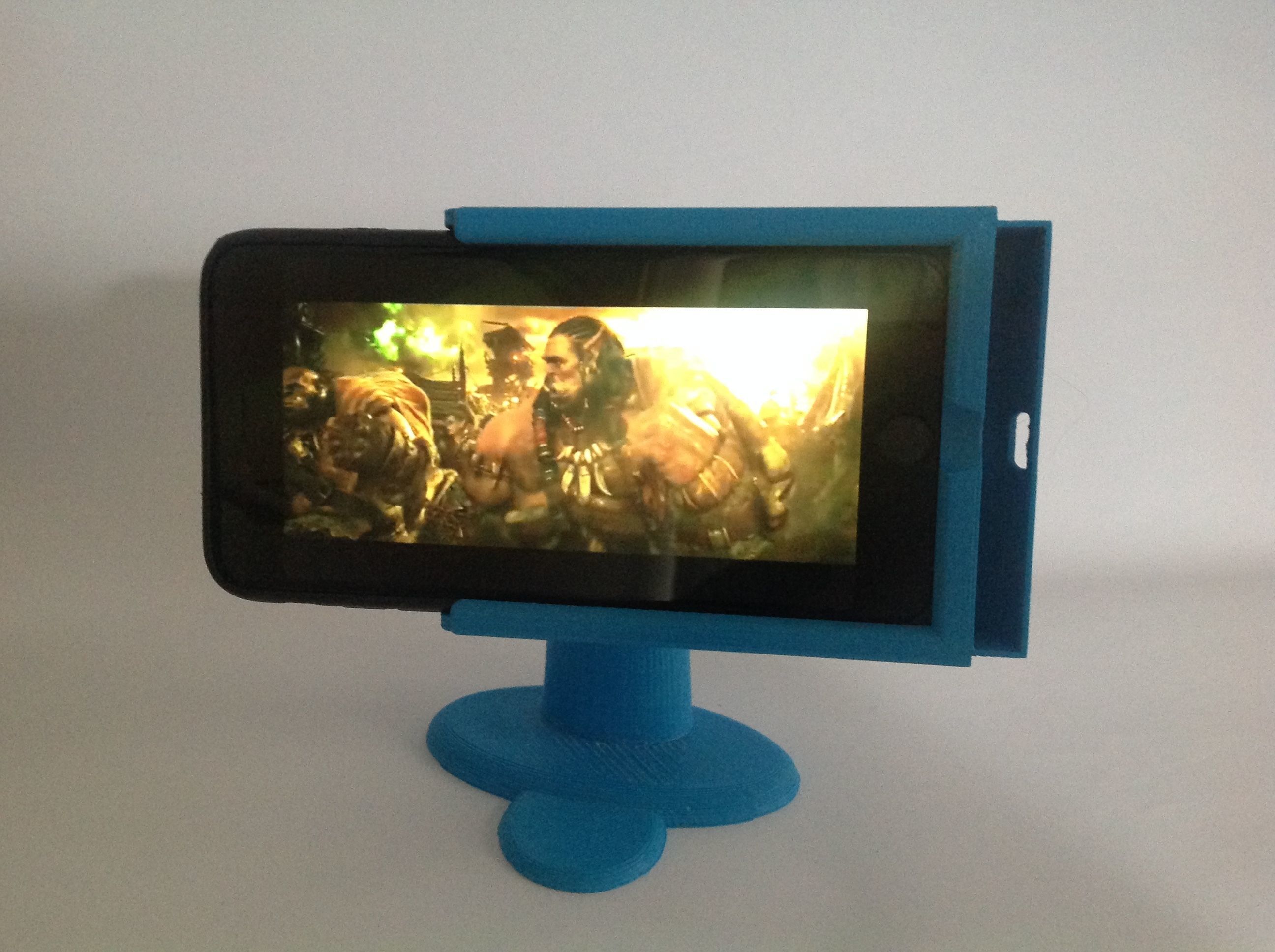 iPhone 6 Plus Dual-Mode Desktop Holder 3D print model_1