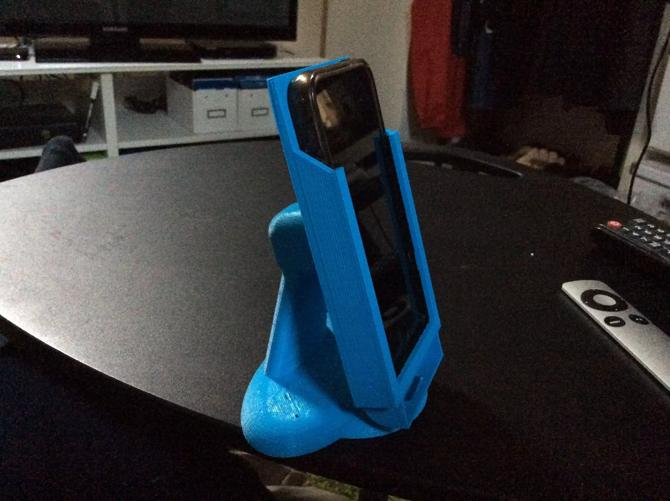 Dual Mode iPhone 5 and 5S Desktop Mount 3D print model_0