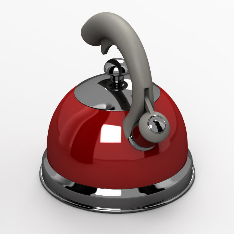 Kettle tea 3D model_1