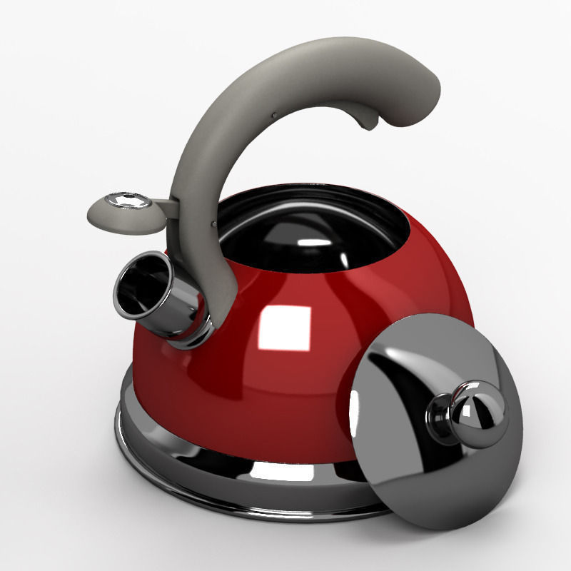 Kettle tea 3D model_2