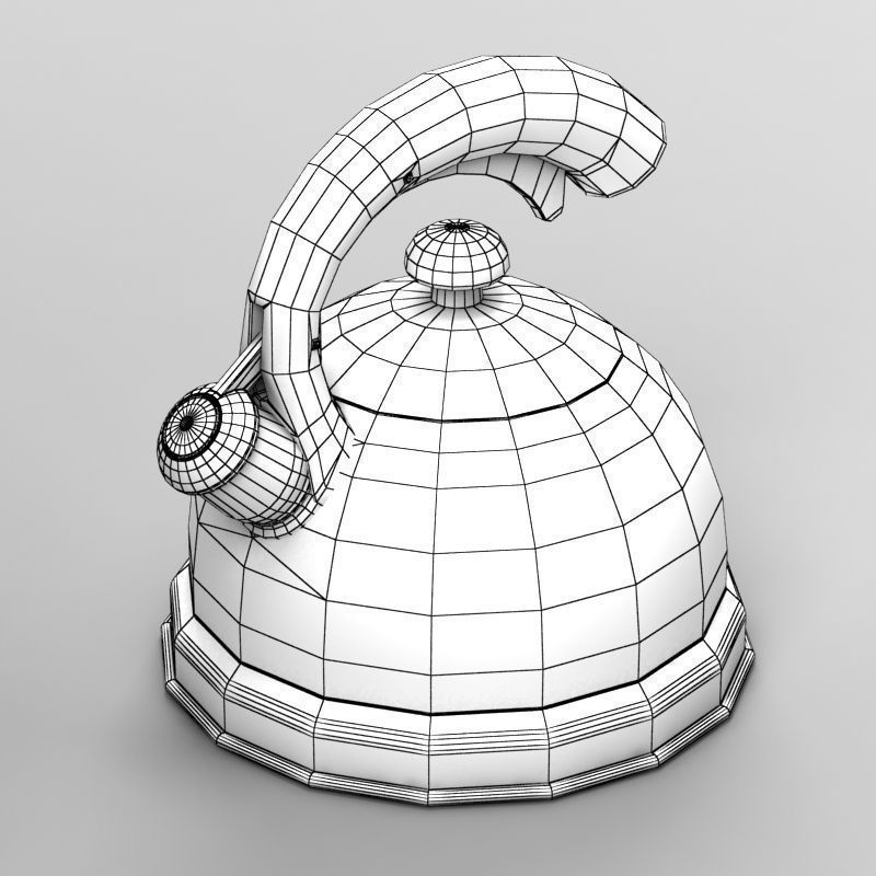 Kettle tea 3D model_6