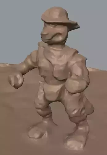 Australian Kangaroo 3D model