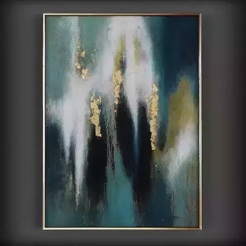 Picture Frames Low-poly 3D model