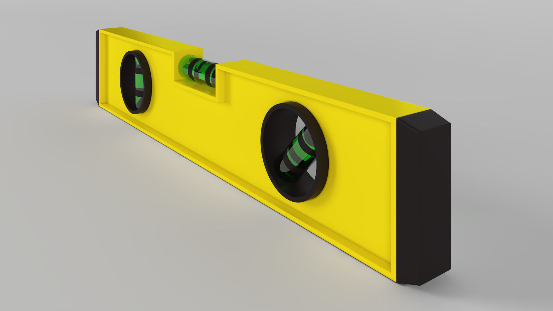 Spirit Level 3D model_2