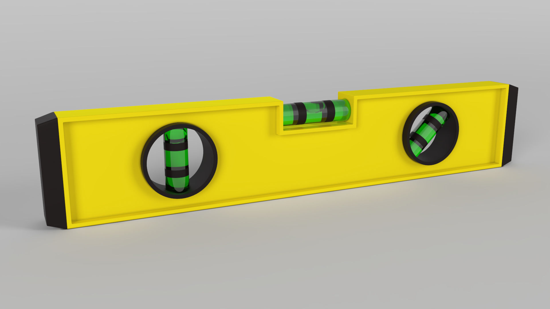 Spirit Level 3D model_4
