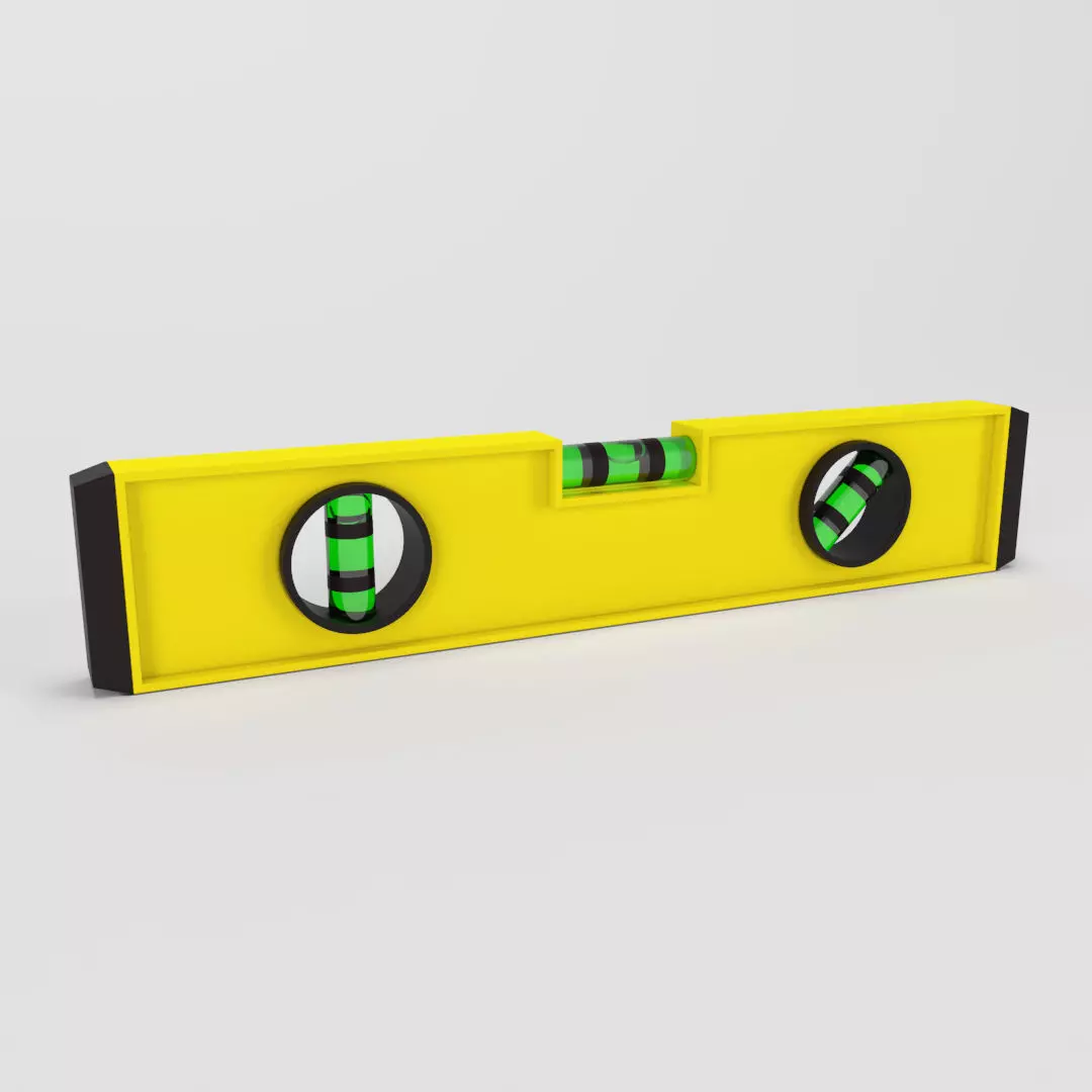 Spirit Level 3D model_0