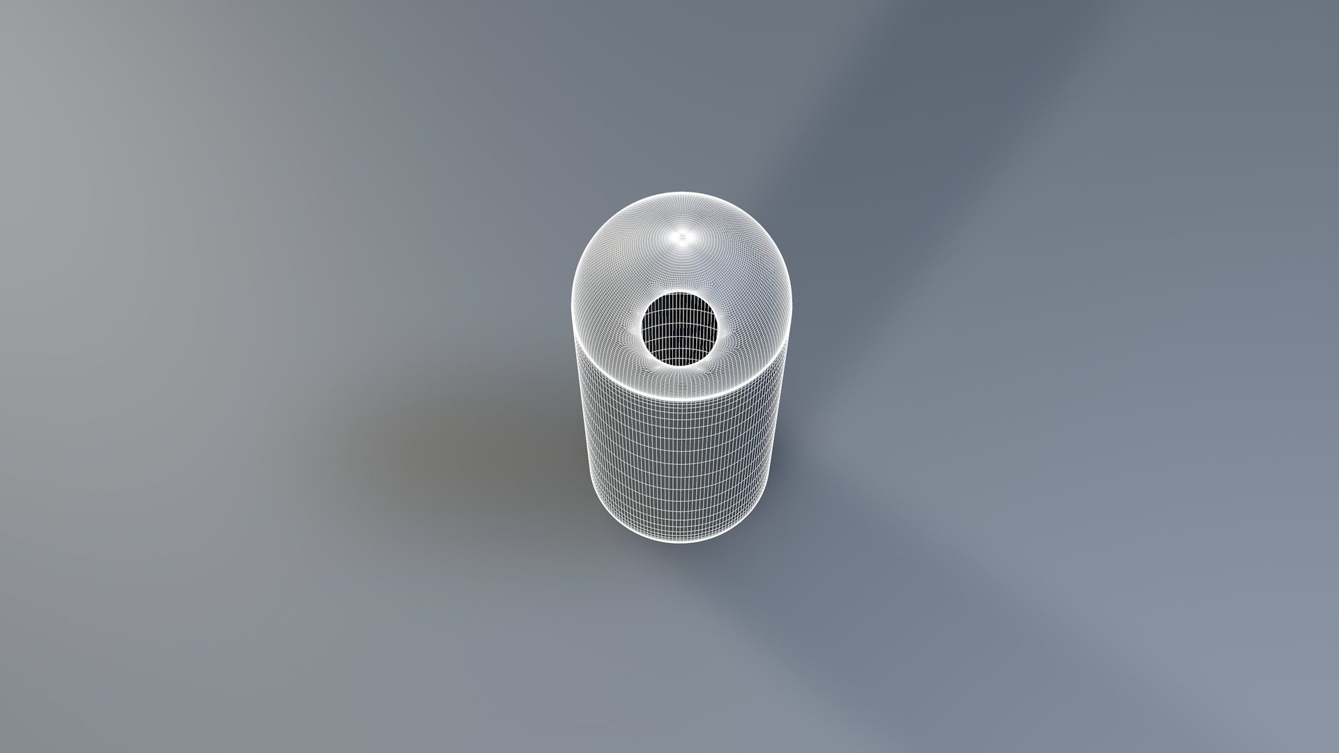 Trash Bin Aluminum or Stainless Steel 3D Model 3D model_5