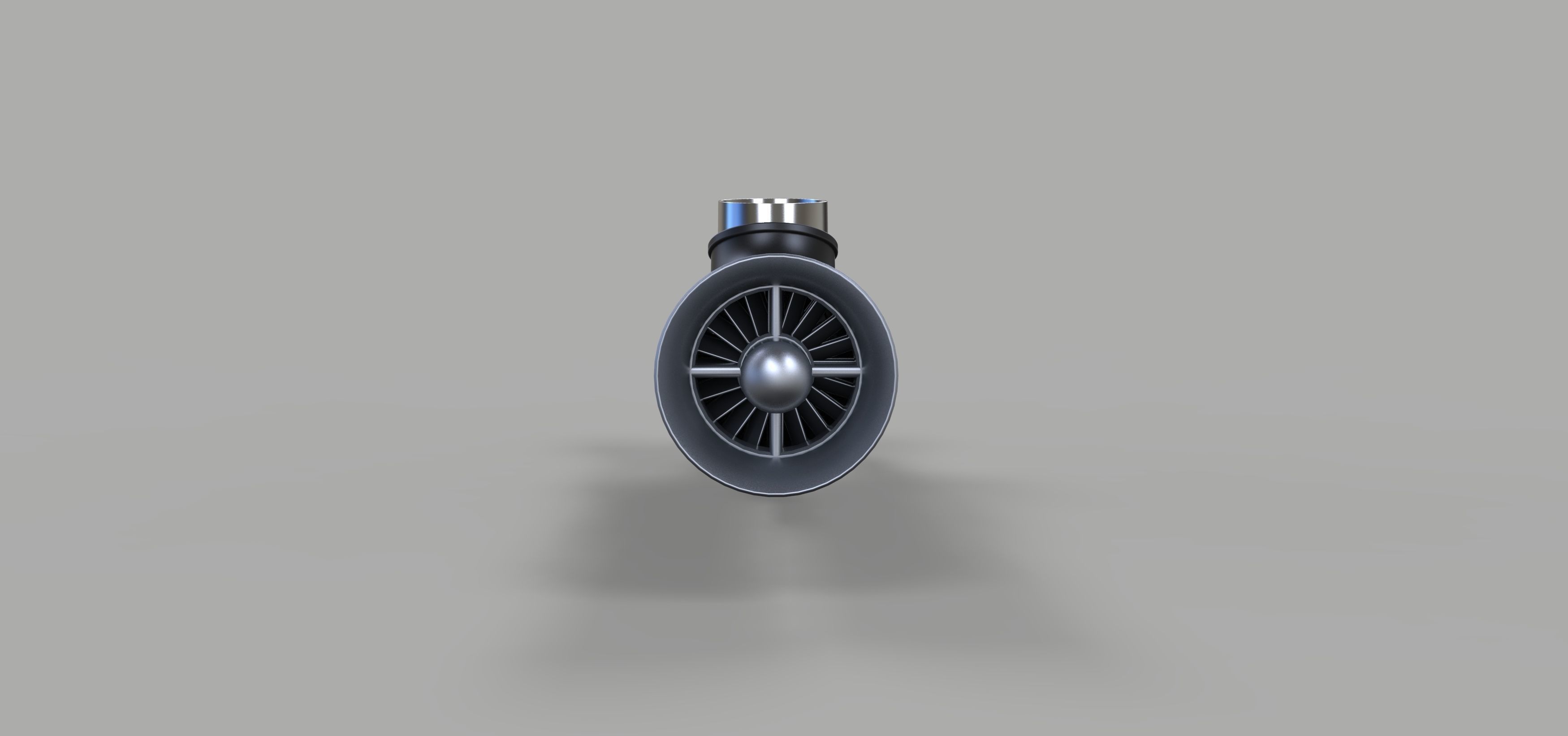 Jet engine 3 3D model_4