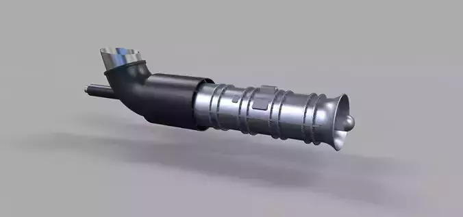 Jet engine 3 3D model