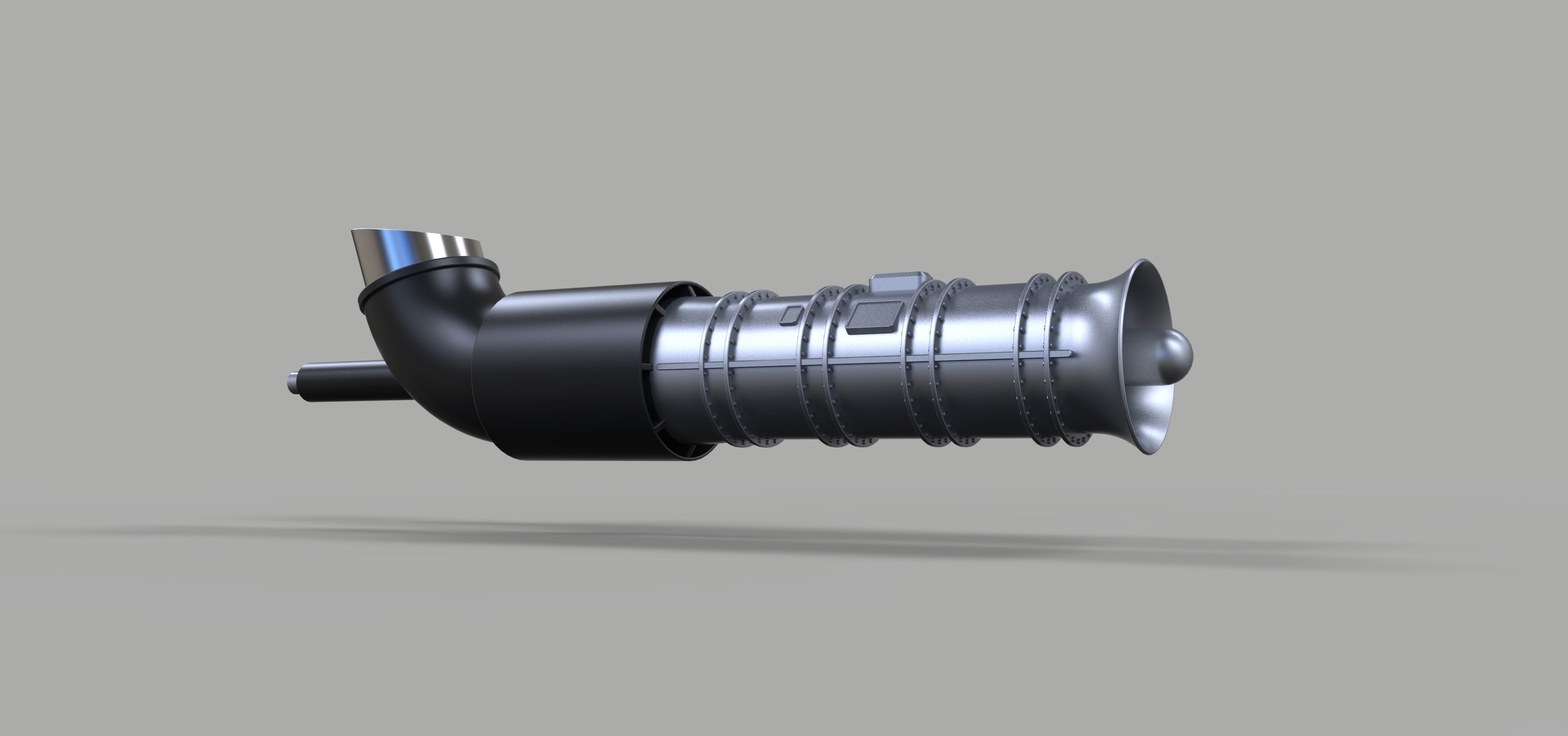 Jet engine 3 3D model_1