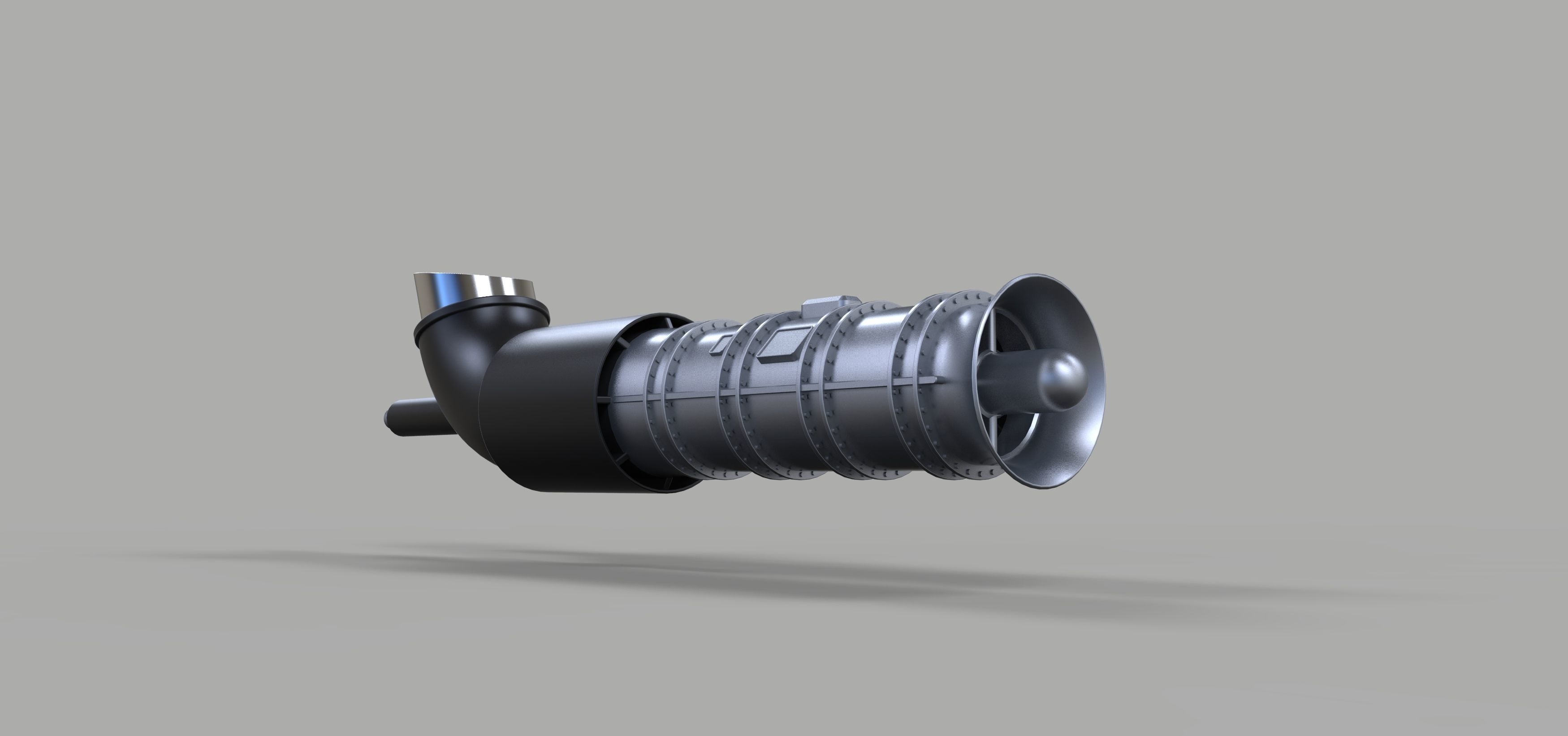 Jet engine 3 3D model_3