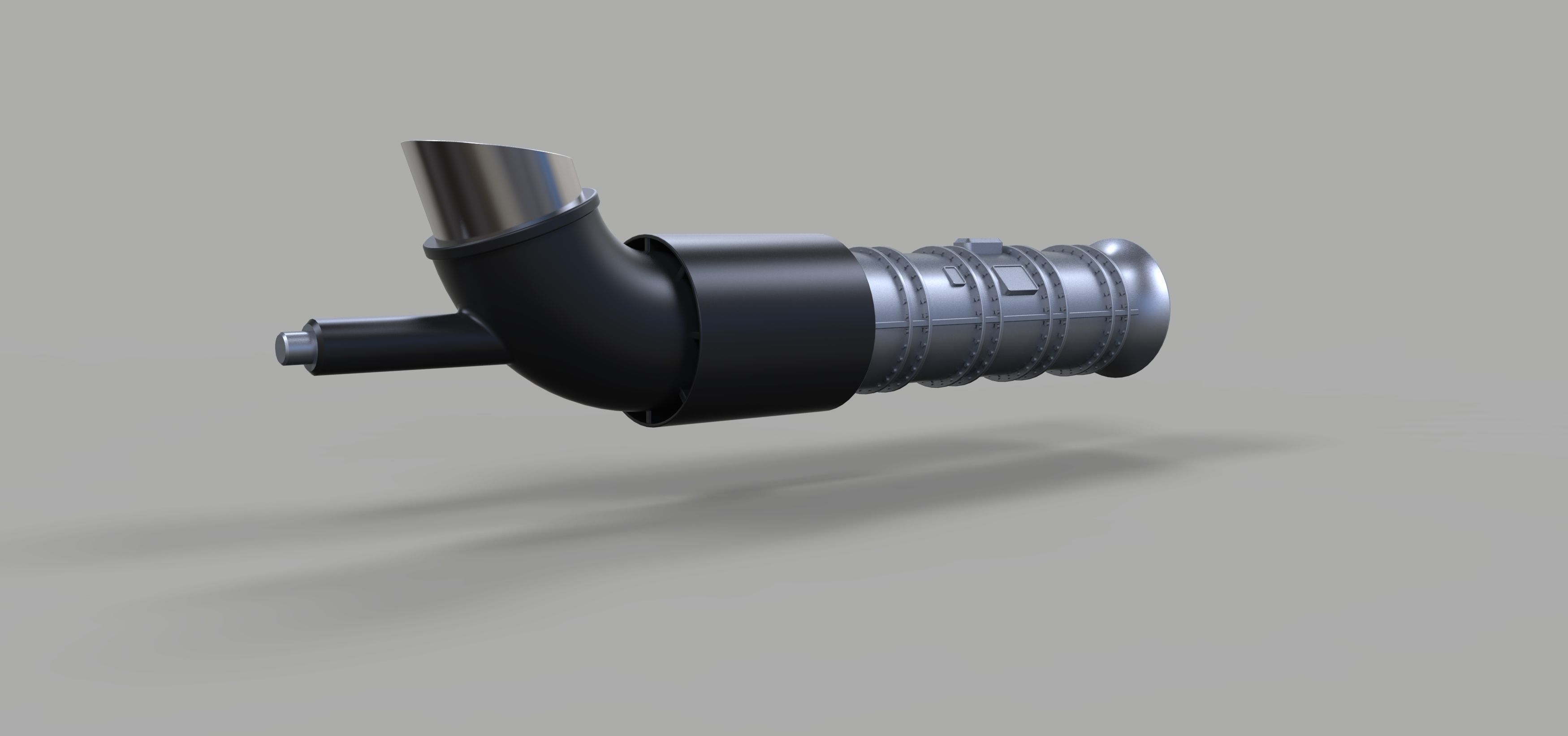 Jet engine 3 3D model_9