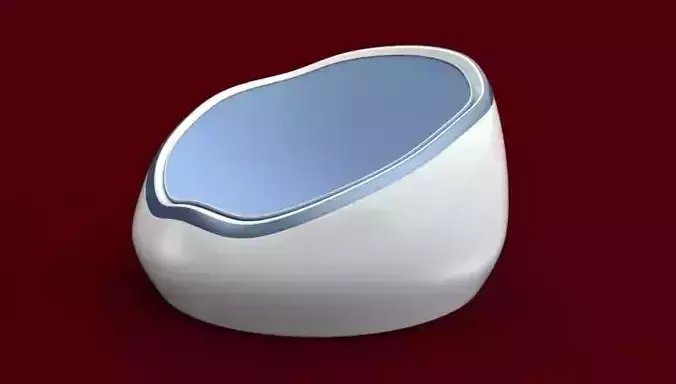 Futuristic Lounge Chair 3D model