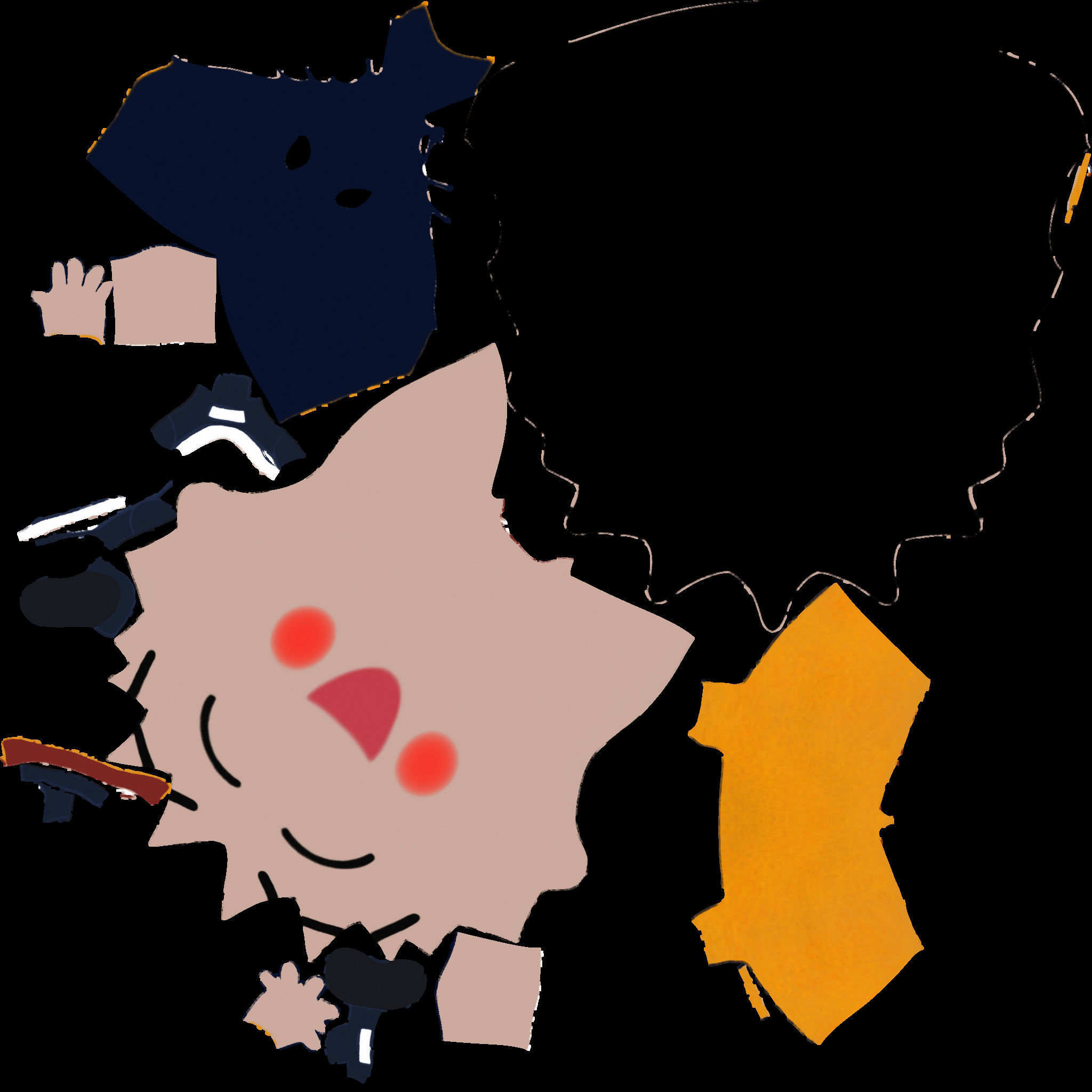 Chibi Maruko Chan Skirt and Sweater 3D print model_3