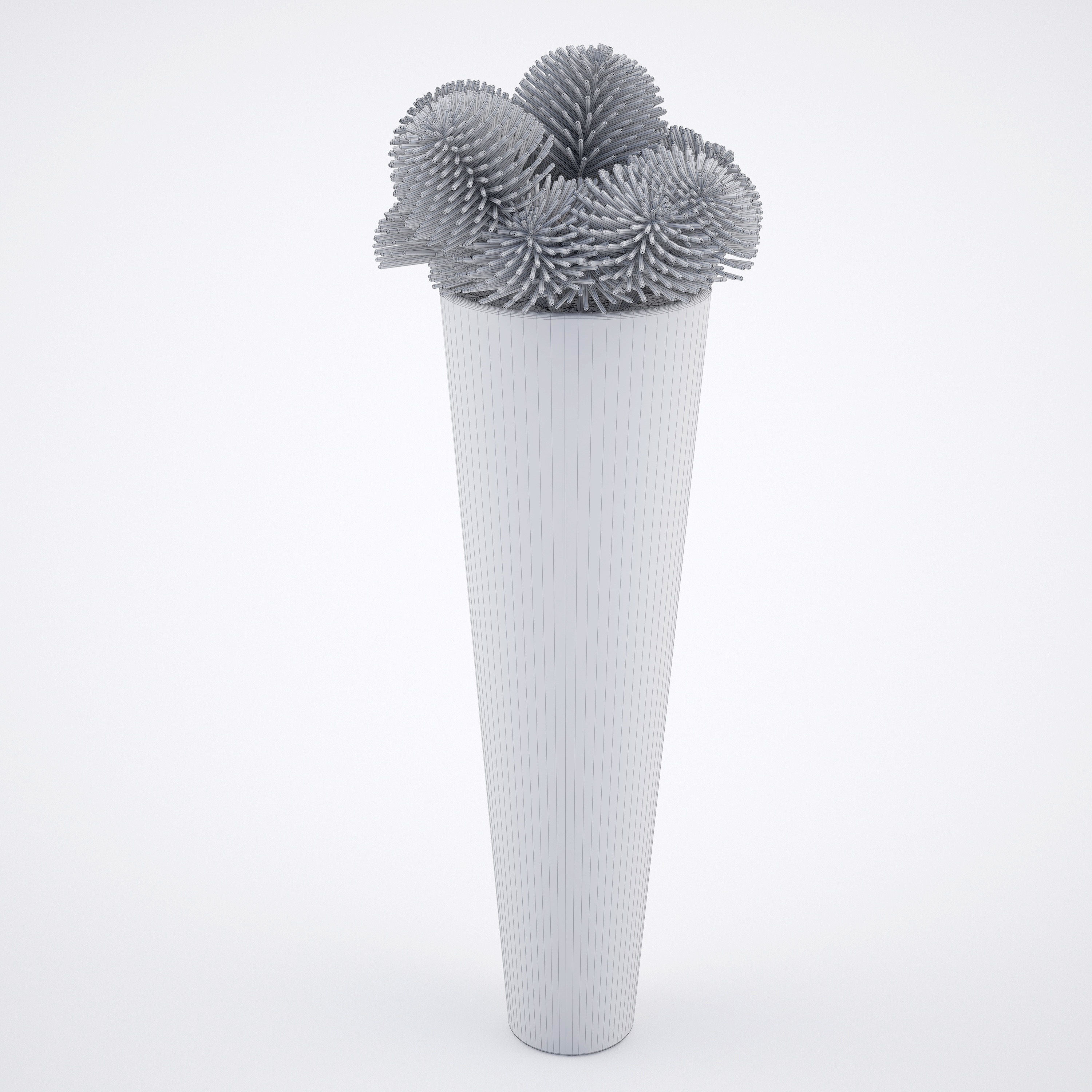 House plant 2  3D model_9