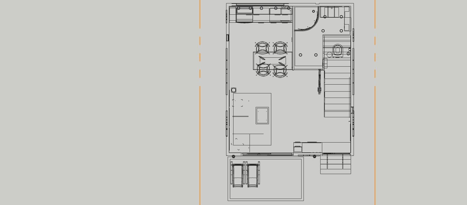 modern-contemporary micro house on 22 m2 Low-poly 3D model_10