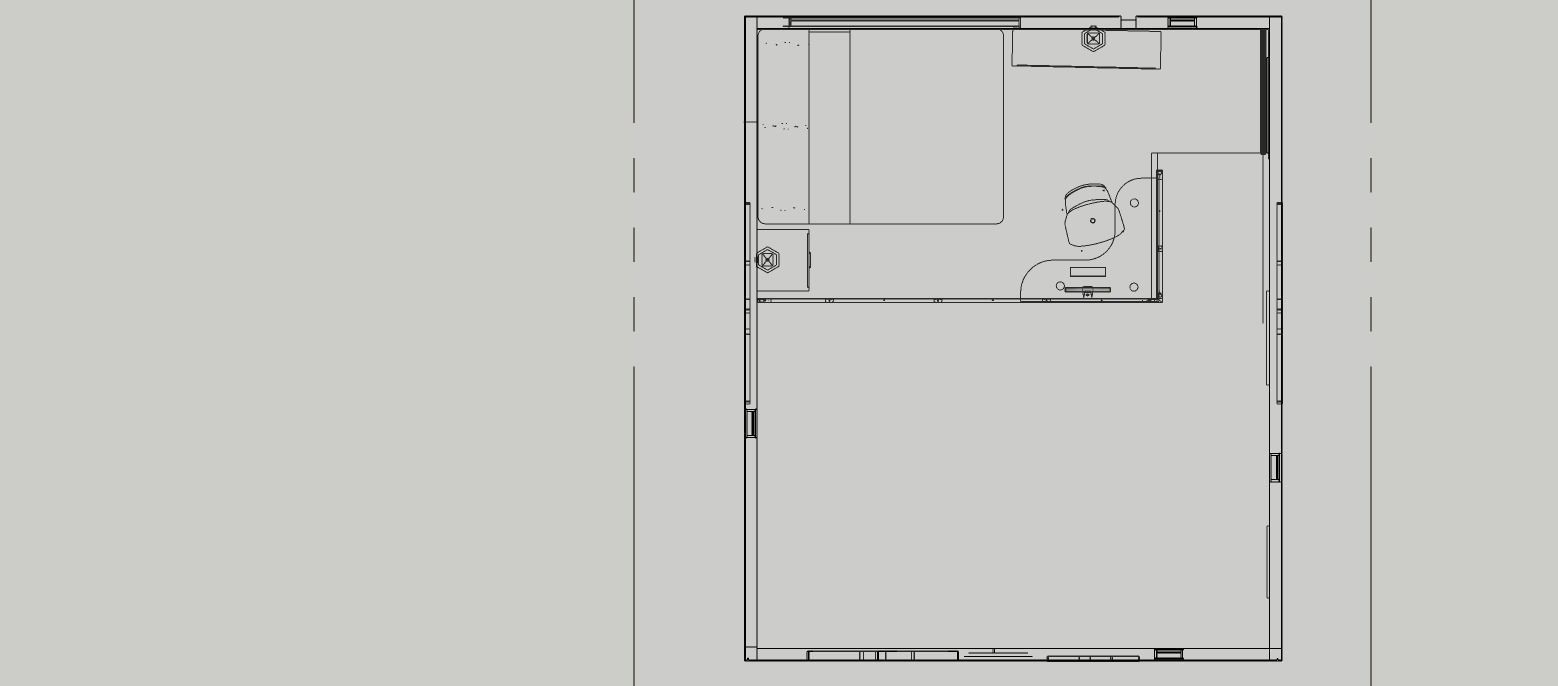 modern-contemporary micro house on 22 m2 Low-poly 3D model_17