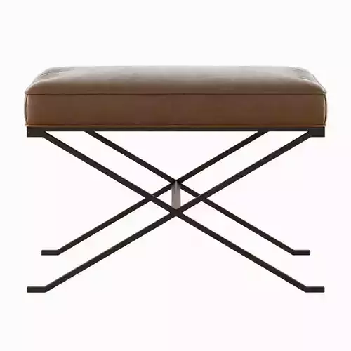 Haven X Leather Bench