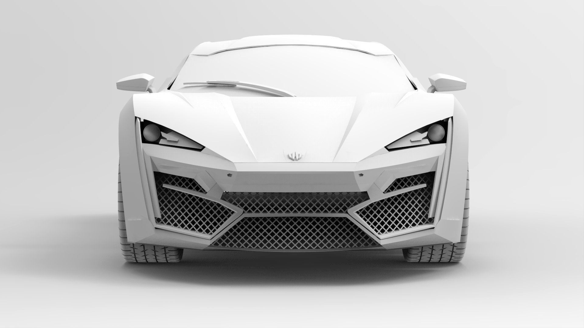 Lykan HyperSport 2014 3D model_11