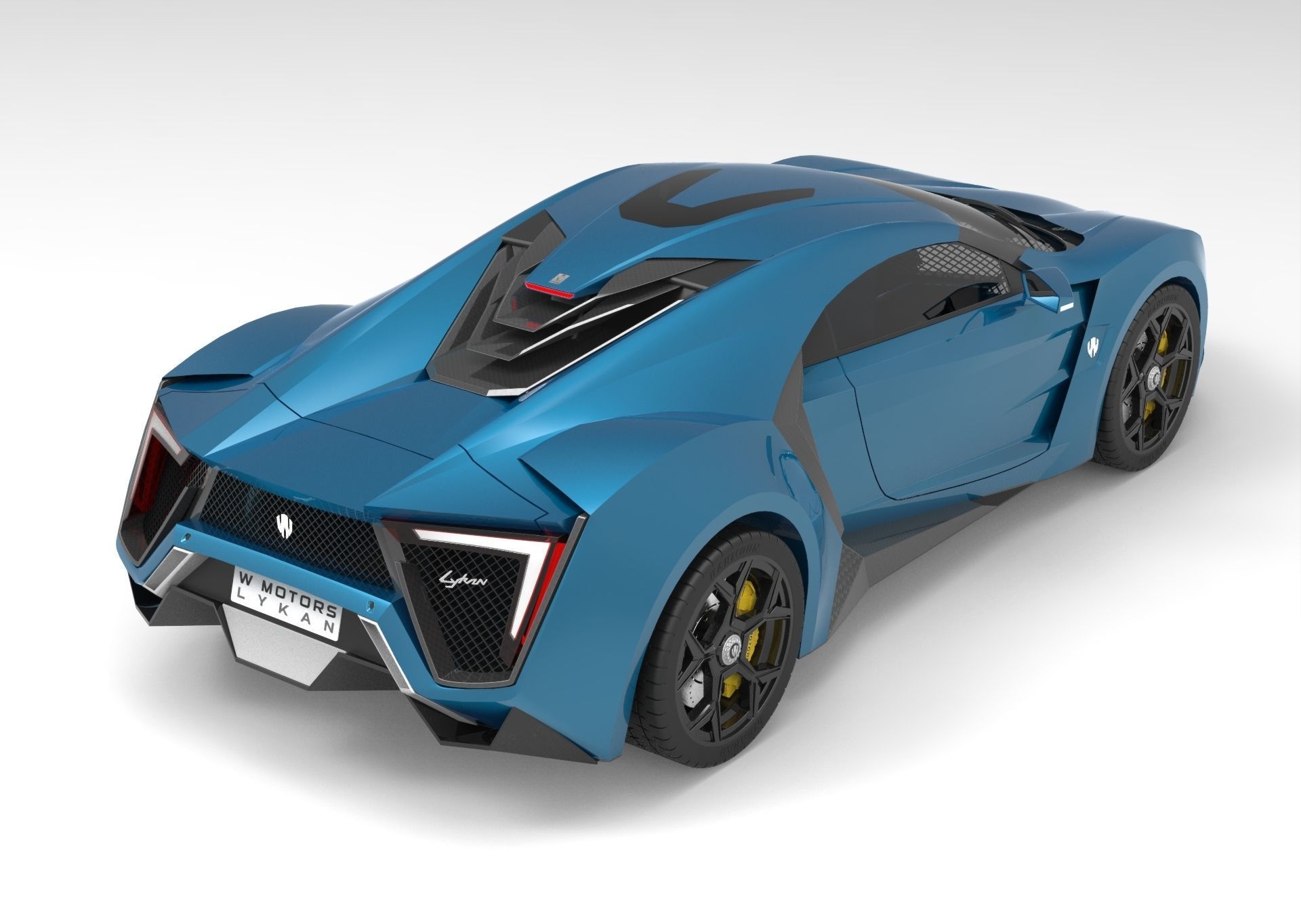 Lykan HyperSport 2014 3D model_7