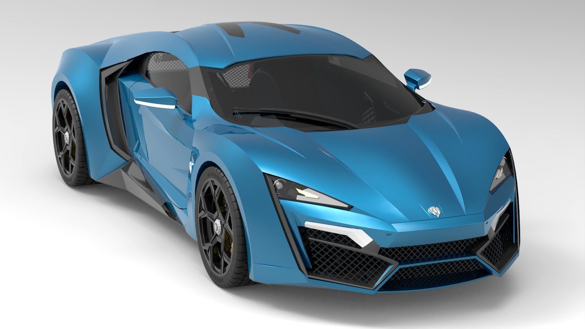 Lykan HyperSport 2014 3D model_1