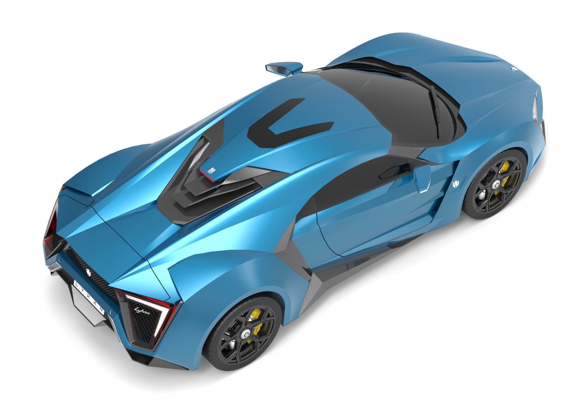Lykan HyperSport 2014 3D model_5