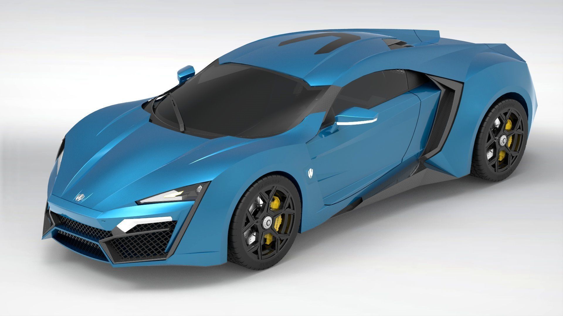 Lykan HyperSport 2014 3D model_4