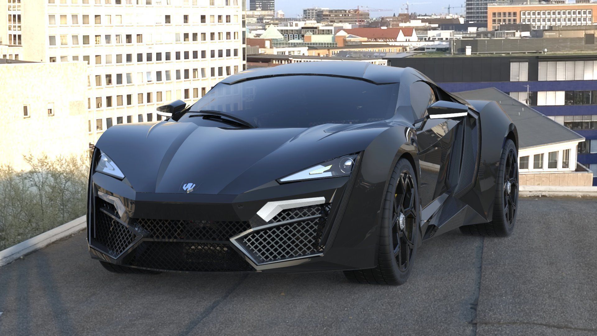 Lykan HyperSport 2014 3D model_9