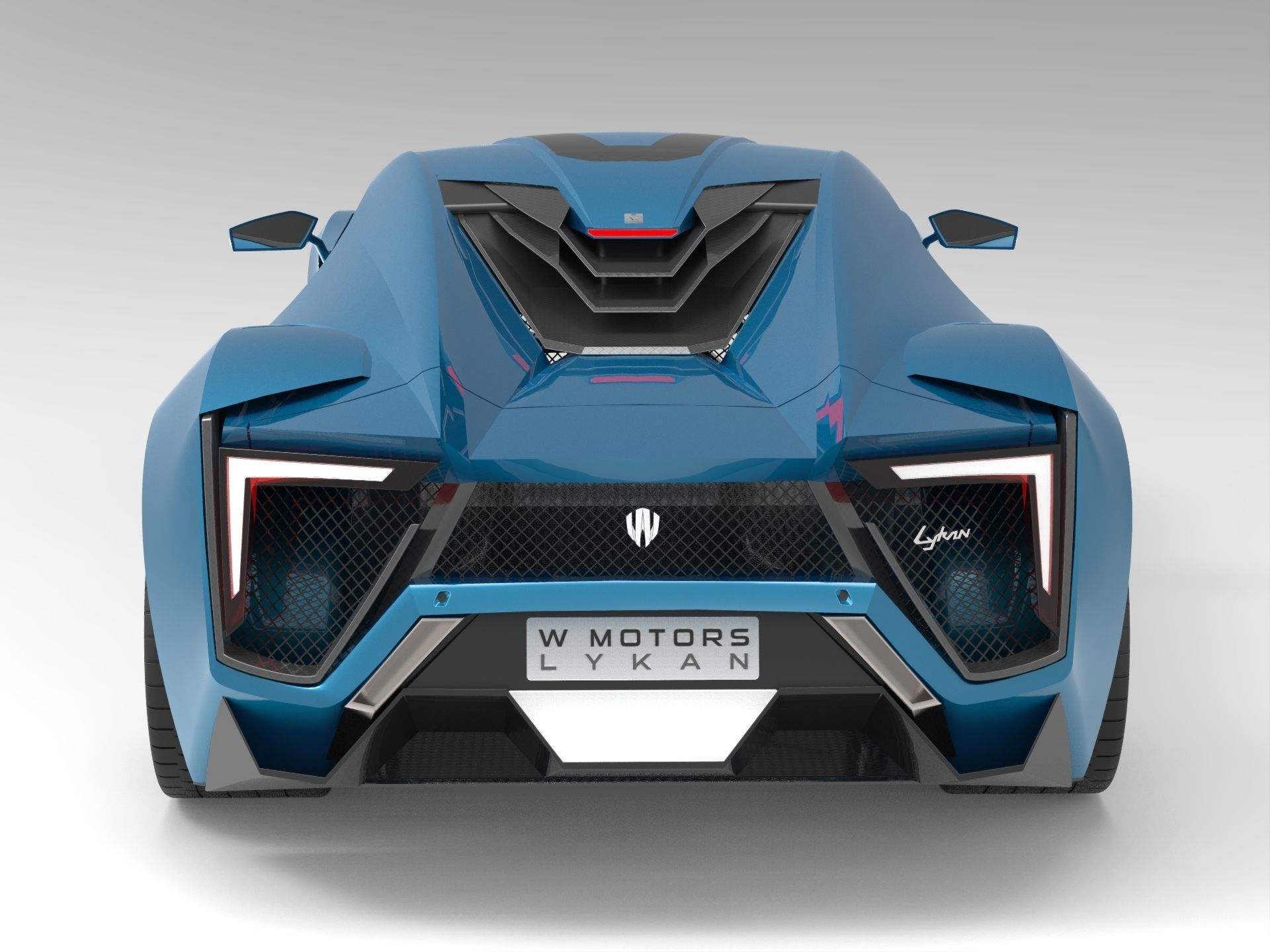 Lykan HyperSport 2014 3D model_8