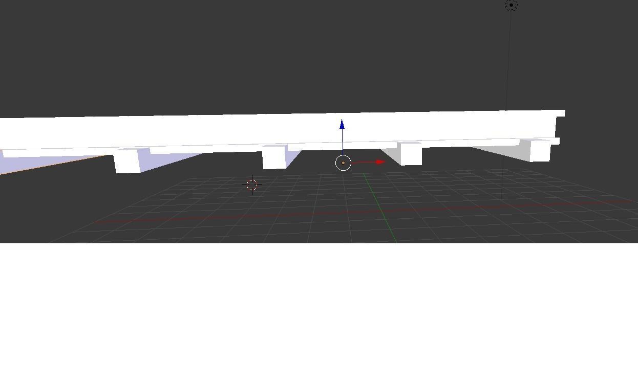 Ho scale Model Train Track 3D model_1