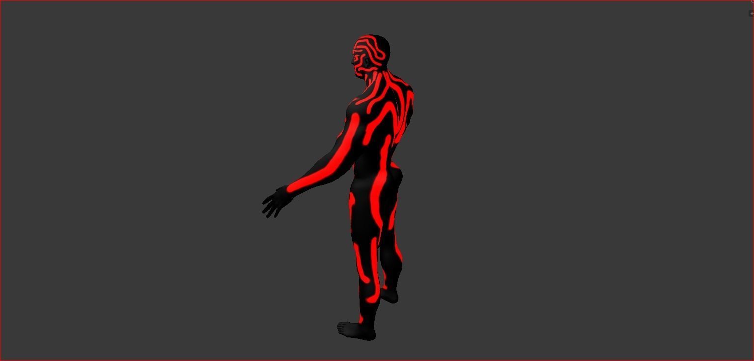 Lord of Destruction Low-poly 3D model_2